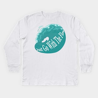 Go with the Flow Kids Long Sleeve T-Shirt